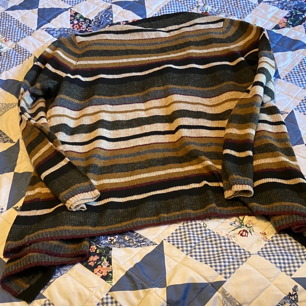 Avenue Multicolor Striped Cardigan - Picture 7 of 7